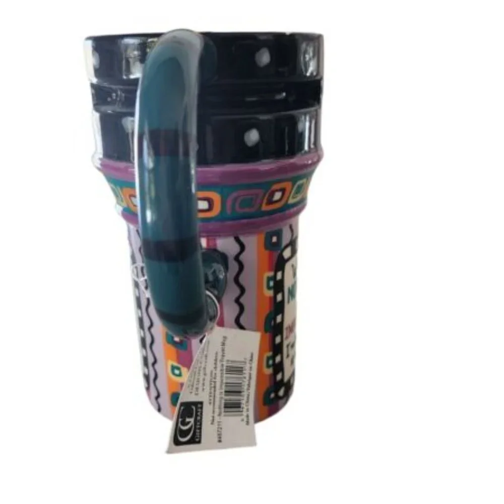 Giftcraft #487211 Nothing Is Imposidble Ceremic Travel Mug NEW - Picture 5 of 6